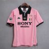 JUVENTUS 1997 AWAY PINK RETRO FOOTBALL SHIRT
