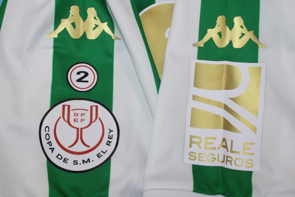 REAL BETIS COP DE RAY HOME FINAL FOOTBALL SHIRT