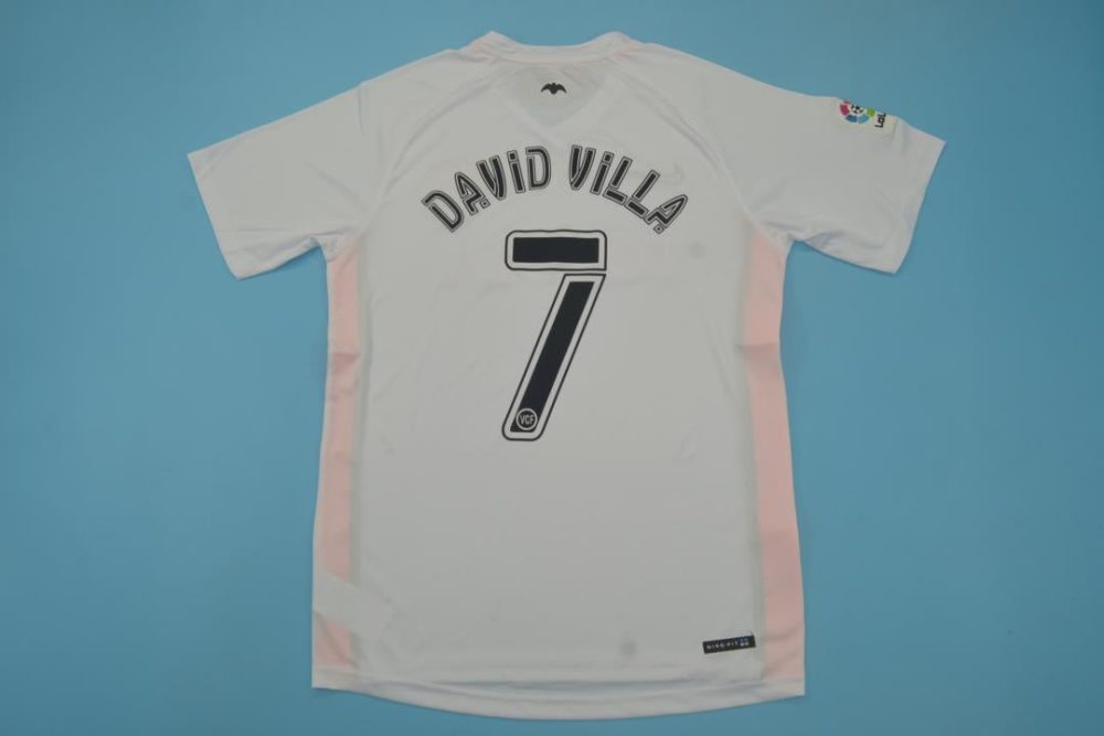 Valencia 2006 Home Retro Football Shirt