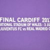REAL MADRID 2017 CHAMPIONS LEAGUE PURPLE AWAY RETRO FOOTBALL SHIRT