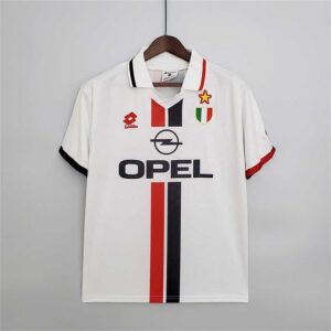 AC MILAN 1996 - 1997 AWAY RETRO FOOTBALL SHIRT