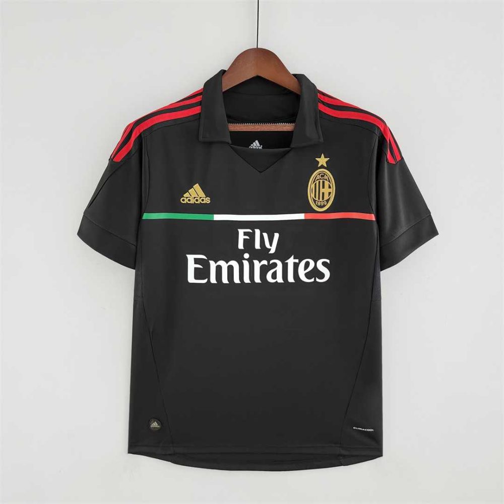 AC MILAN 2011- 2012 AWAY RETRO FOOTBALL SHIRT