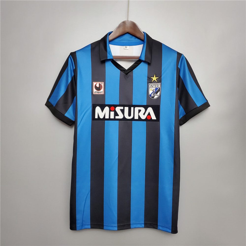 INTER MILAN 1988 HOME RETRO FOOTBALL SHIRT