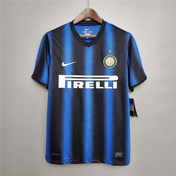 INTER MILAN 2010 HOME RETRO FOOTBALL SHIRT