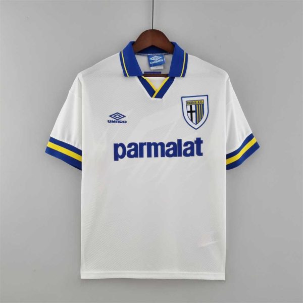 Parma 1993-1995 White Home Retro Football Shirt