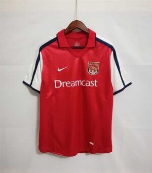Arsenal 2000-2002 Retro Home Soccer Jersey