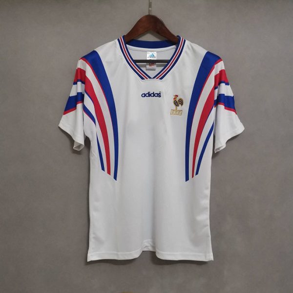 FRANCE 1996 AWAY RETRO FOOTBALL SHIRT