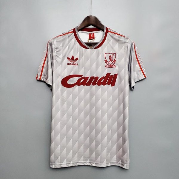 LIVERPOOL 1989 AWAY RETRO FOOTBALL SHIRT