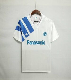 MARSEILLE 1991-1992 HOME RETRO FOOTBALL SHIRT