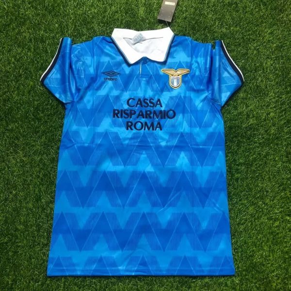LAZIO 1989-1990 HOME RETRO FOOTBALL SHIRT