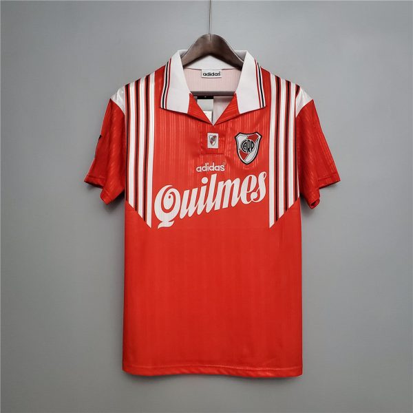 RIVER PLATE 1996-1998 AWAY RETRO FOOTBALL SHIRT