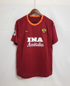 ROMA 2000-20021 HOME RETRO FOOTBALL SHIRT