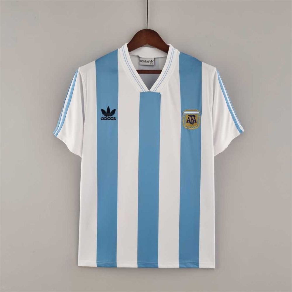 ARGENTINA WORLD CUP 1993 HOME RETRO FOOTBALL SHIRT