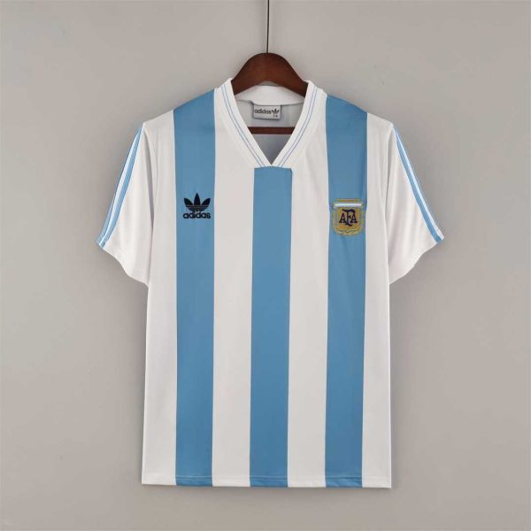 ARGENTINA WORLD CUP 1993 HOME RETRO FOOTBALL SHIRT
