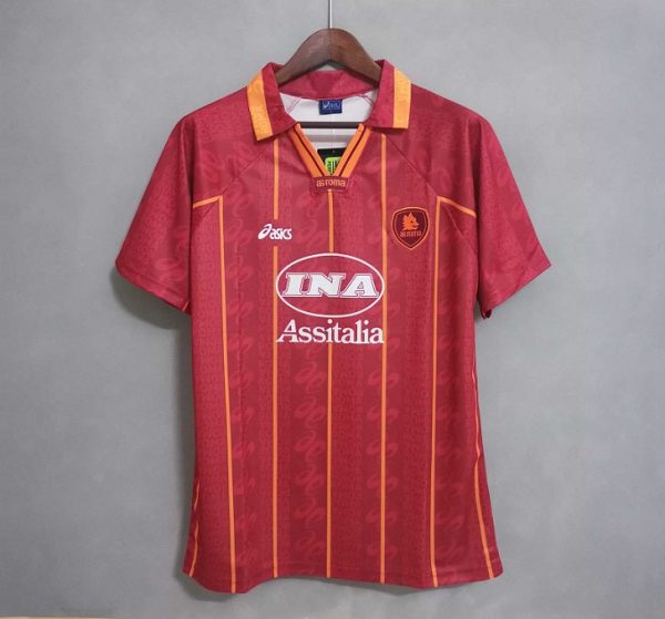 ROMA 1996-1997 HOME RETRO FOOTBALL SHIRT