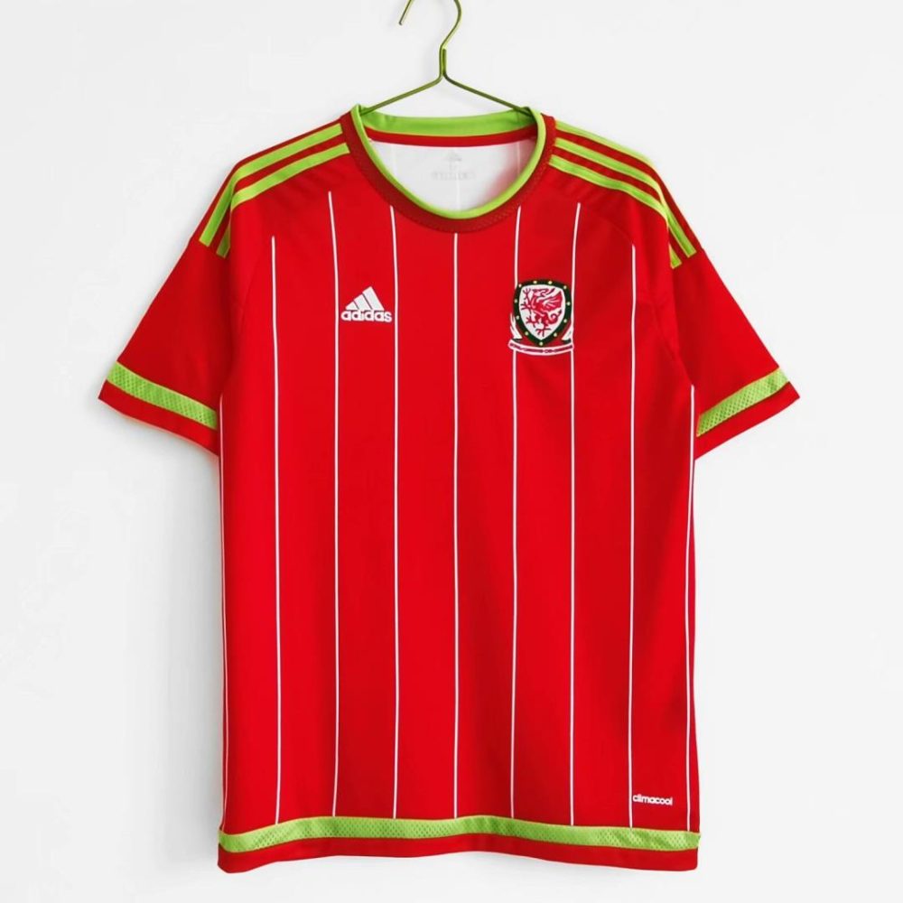 Wales 2015 Retro Home Retro Football Shirt