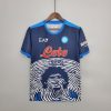 SSC Napoli Special Edition Navy Blue Maradona Match Shirt 2021/2022