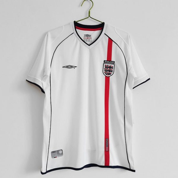 ENGLAND WORLD CUP 2002 RETRO HOME FOOTBALL SHIRT