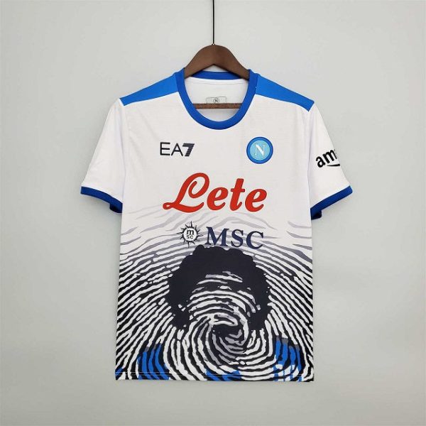 SSC Napoli Special Edition White Maradona Match Shirt 2021/2022