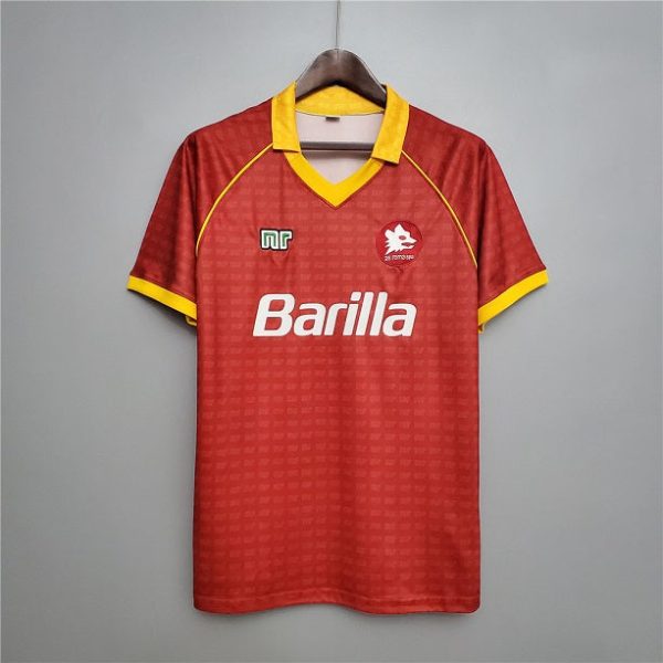 ROMA 1990 HOME RETRO FOOTBALL SHIRT