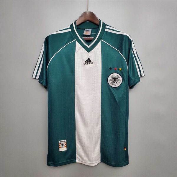 GERMANY WORLD CUP 98 AWAY RETRO FOOTBALL SHIRT