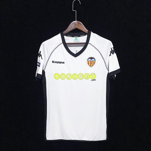 Valencia 2010 Home Retro Football Shirt