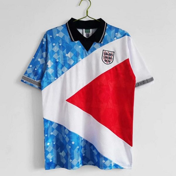 ENGLAND 1990-1992 INSPIRED RETRO AWAY FOOTBALL SHIRT