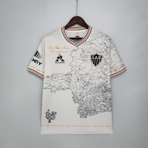 Atletico Mineiro 113th Anniversary Cream Football Shirt