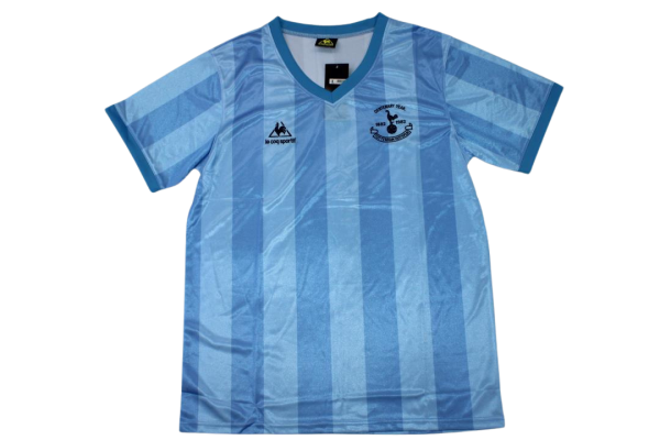 TOTTENHAM 1981 Away Blue Retro football shirt