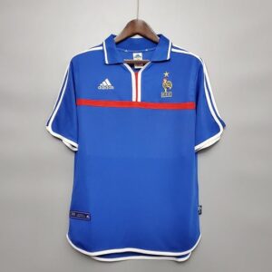 FRANCE EURO 2000 HOME RETRO FOOTBALL SHIRT