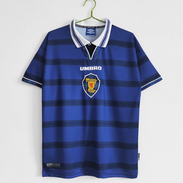 SCOTLAND 98/00 HOME RETRO FOOTBALL SHIRT
