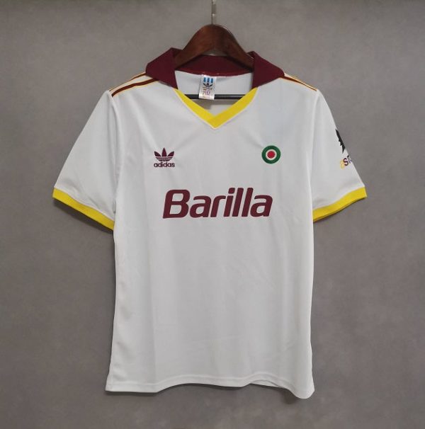 ROMA 1991 AWAY RETRO FOOTBALL SHIRT