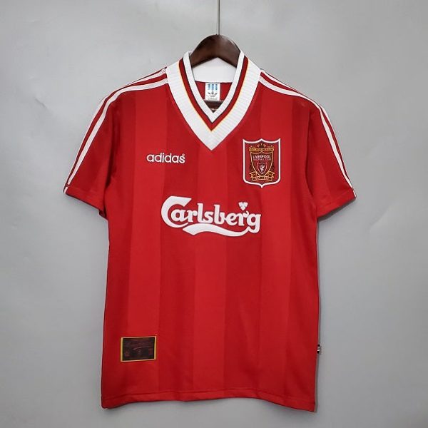LIVERPOOL 1995/1996 HOME RETRO FOOTBALL SHIRT