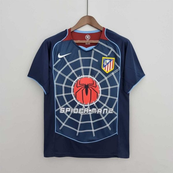 Atletico Madrid 2004 -2005 Spider Away Retro Football Shirt