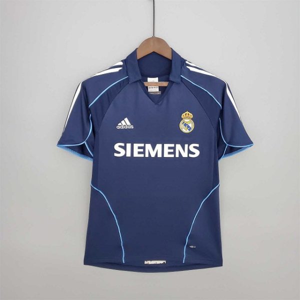 REAL MADRID 2005 -2006 RETRO AWAY FOOTBALL SHIRT