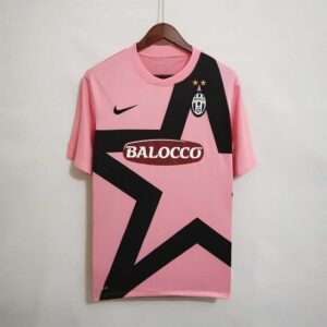 JUVENTUS 2011-2012 PINK AWAY RETRO FOOTBALL SHIRT