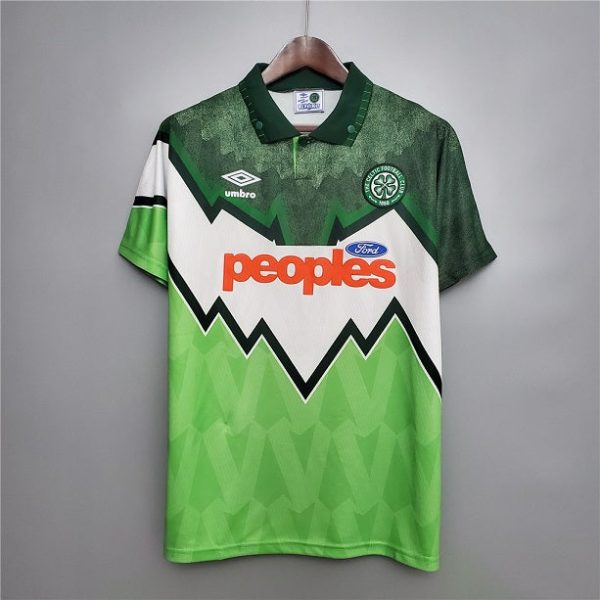 Celtic 1991-1992 Away Retro Football Shirt
