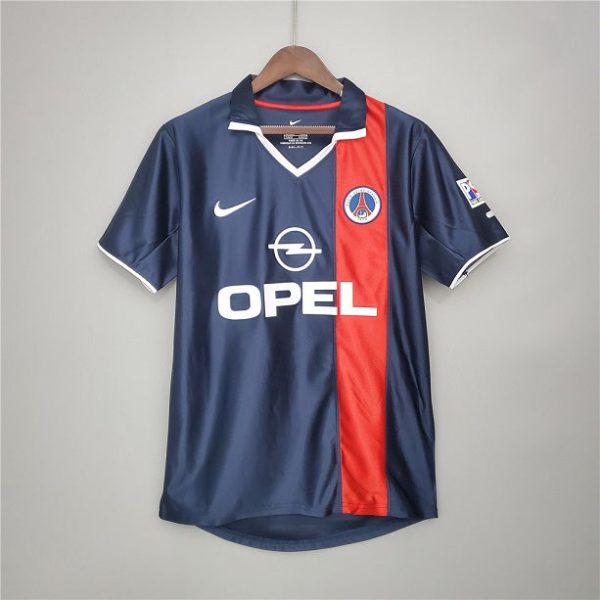 PARIS SAINT-GERMAIN 2001-2002 HOME RETRO FOOTBALL SHIRT