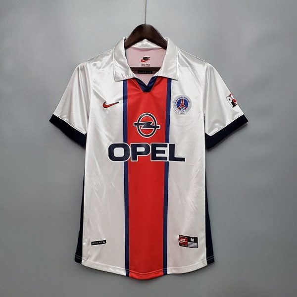 PARIS SAINT-GERMAIN WHITE 1997-1998 AWAY SHIRT