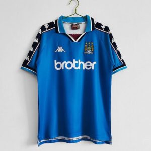 MANCHESTER CITY 1998-1999 HOME RETRO FOOTBALL SHIRT