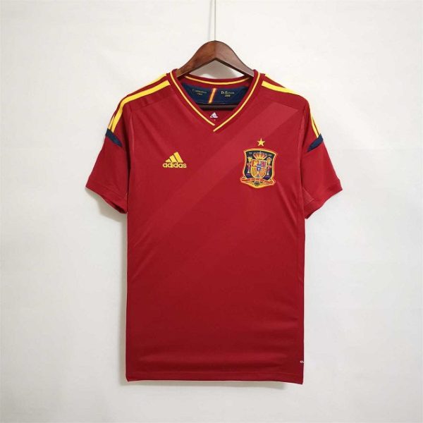 SPAIN 2012 HOME FOOTBALL SHIRT