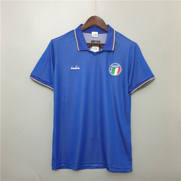ITALY 1990 HOME FOOTBALL SHIRT