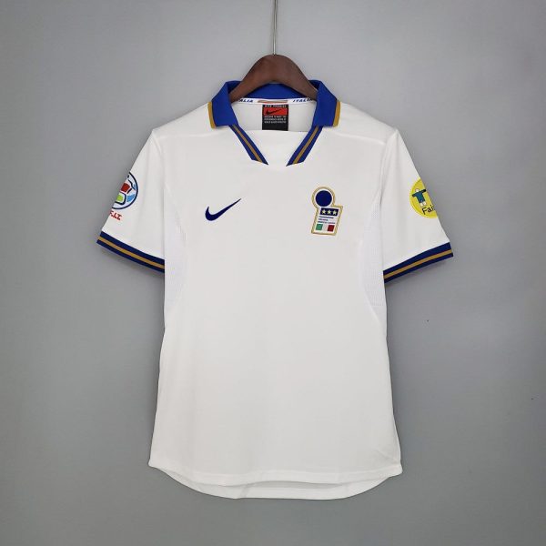 ITALY EURO 1996 AWAY FOOTBALL SHIRT