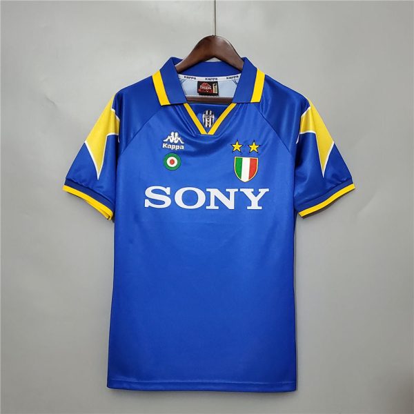JUVENTUS 1995-1996 UCL AWAY FOOTBALL SHIRT