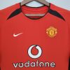 Manchester United Retro Jersey 2002 Long Sleeve Home Shirt
