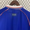 France Retro Jersey 1998 Long Sleeve Home Shirt