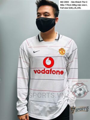Manchester United Retro Jersey 2003 Long Sleeve Third Shirt