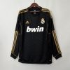 Real Madrid Retro Jersey 2011 Long Sleeve Away Shirt