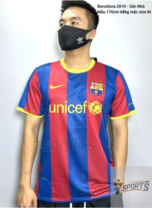 Barcelona Retro Jersey 2010 Home Shirt