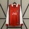 Arsenal Retro Jersey 1998 Long Sleeve Home Shirt